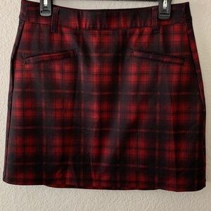 Plaid Mini Skirt